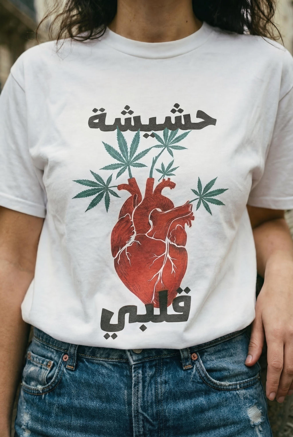 Lebanese T-shirt | Lebanon Hashishet Albi Design | Lebanese Humor Gift | Arab Culture Unisex Streetwear