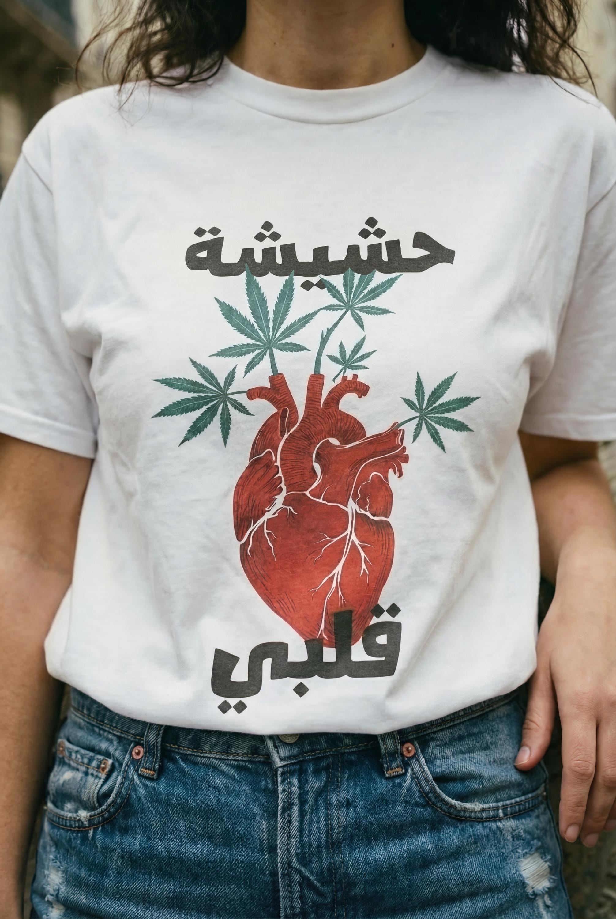 Lebanese T-shirt | Lebanon Hashishet Albi Design | Lebanese Humor Gift | Arab Culture Unisex Streetwear