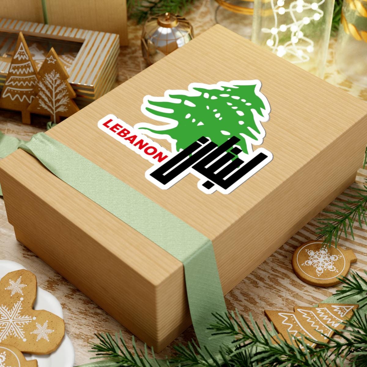 Lebanon Cedar Tree Sticker