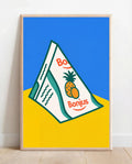 Bonjus Lebanese Print | Retro Beirut Pop Art, Childhood Nostalgia Home Decor