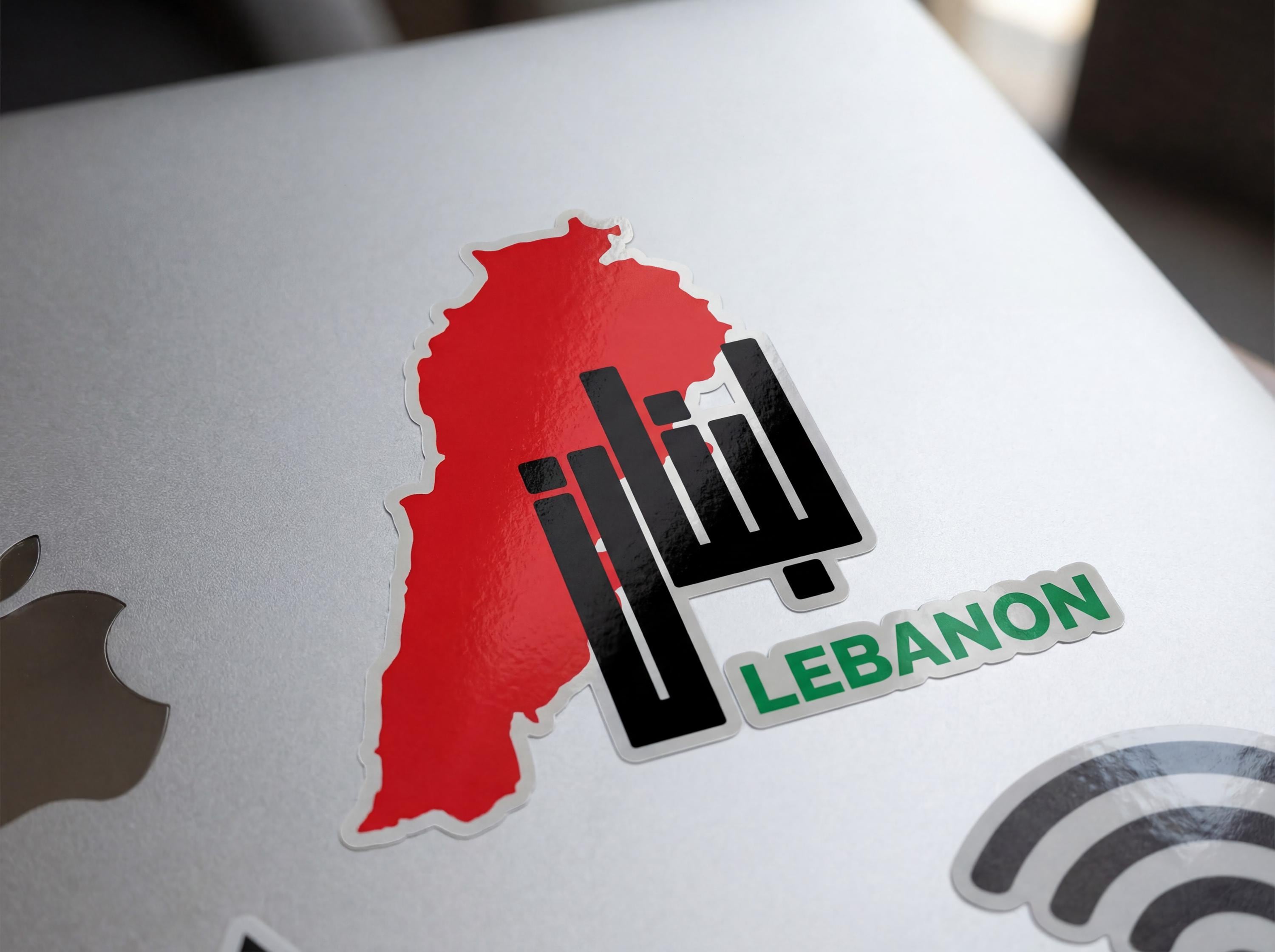 Lebanon Map Sticker