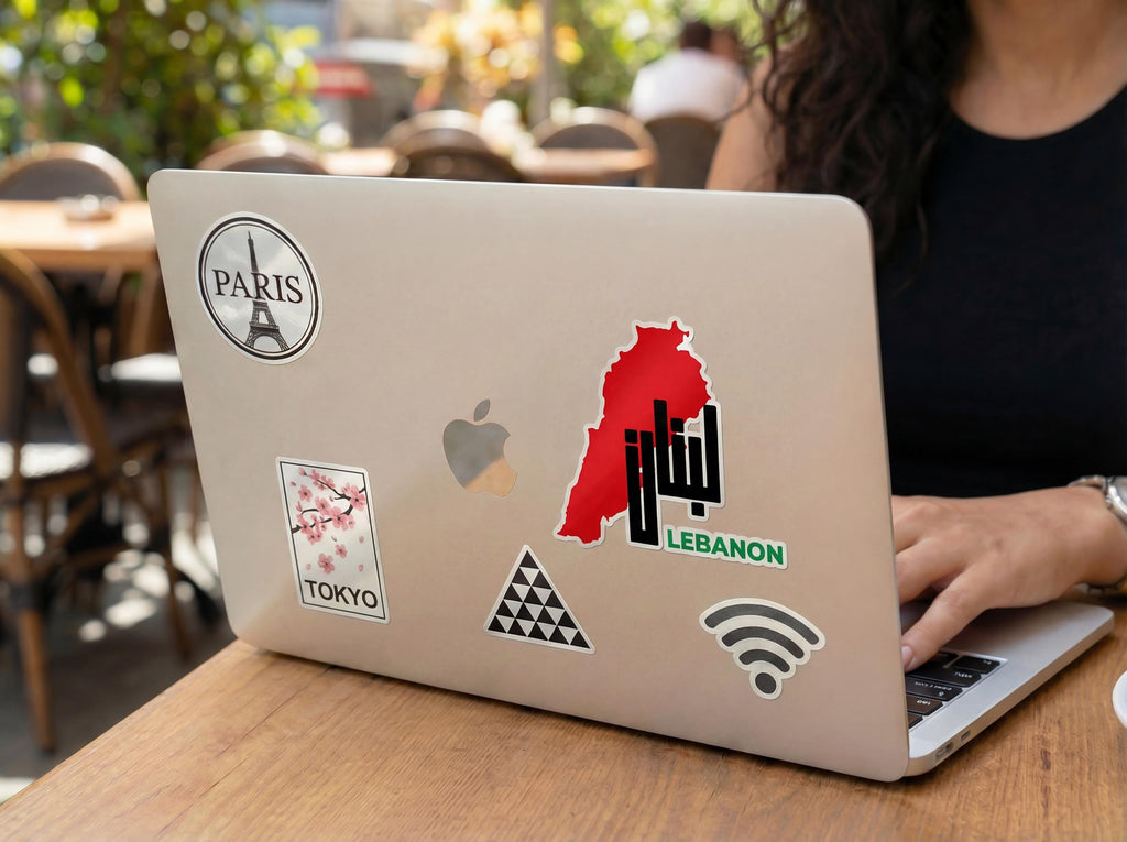 Lebanon Map Sticker
