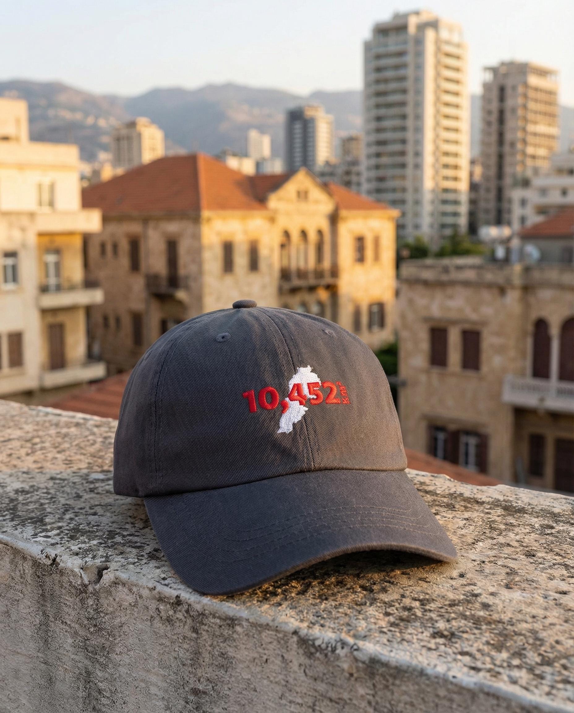 Lebanon Map Cap | 10,452 KM Pride Hat