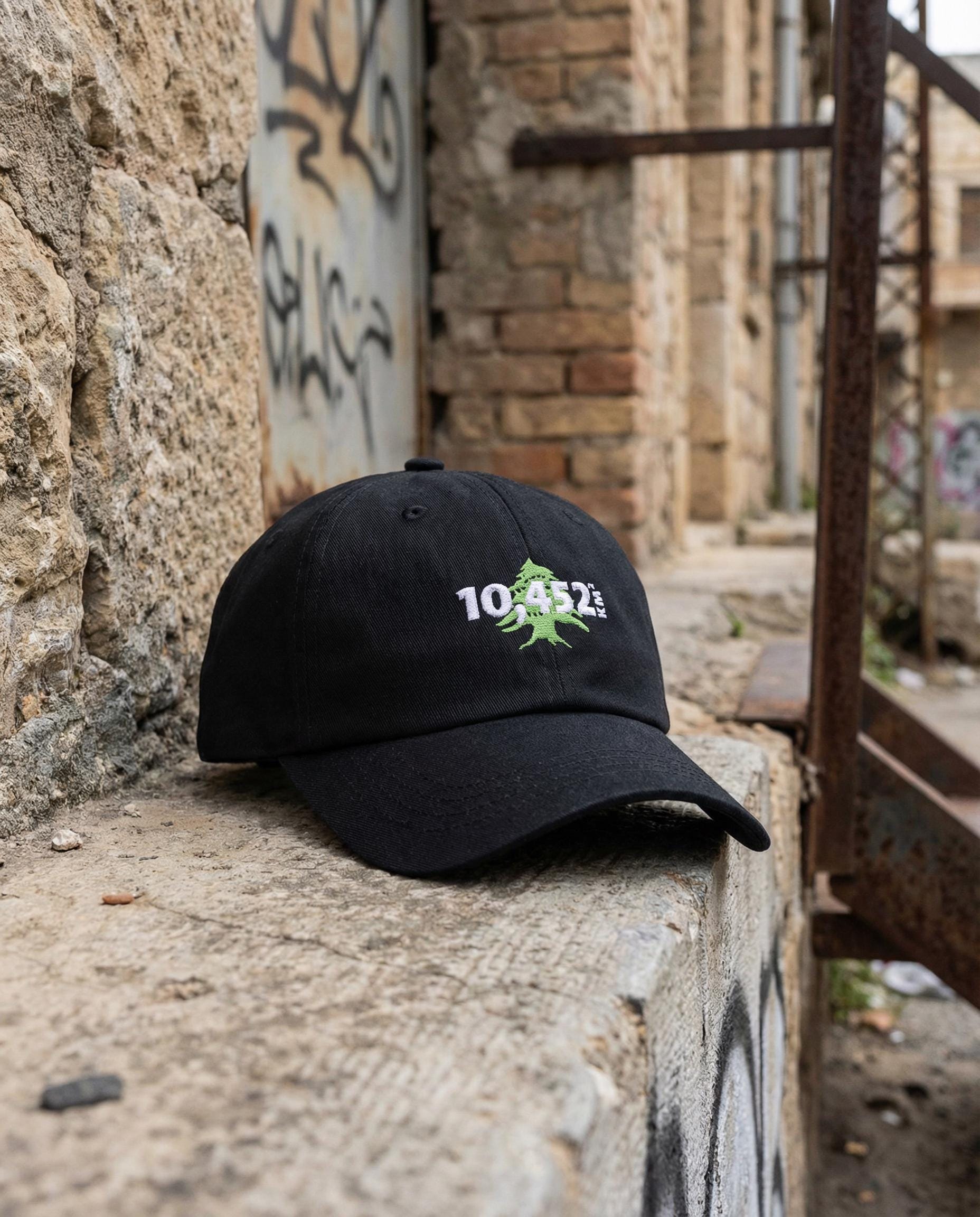 Lebanese Cedar Embroidered Dad Hat | 10452 Lebanon Pride Cap | Lebanese Diaspora Gift | Arab Heritage Streetwear Unisex