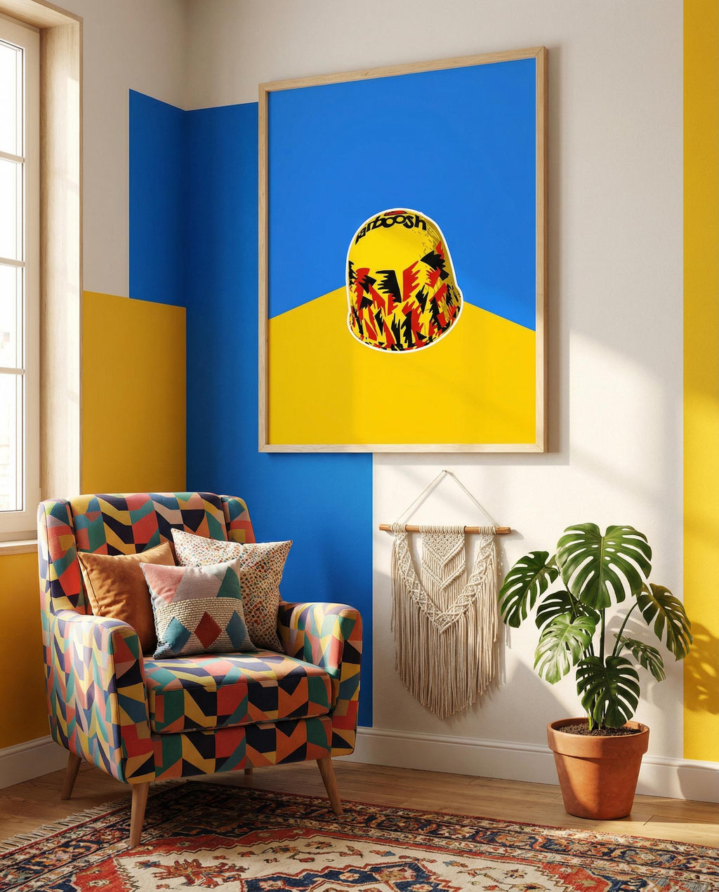 Lebanese Tarboosh Pop Art | Modern Beirut Candy Wall Decor | Lebanon Diaspora Gift