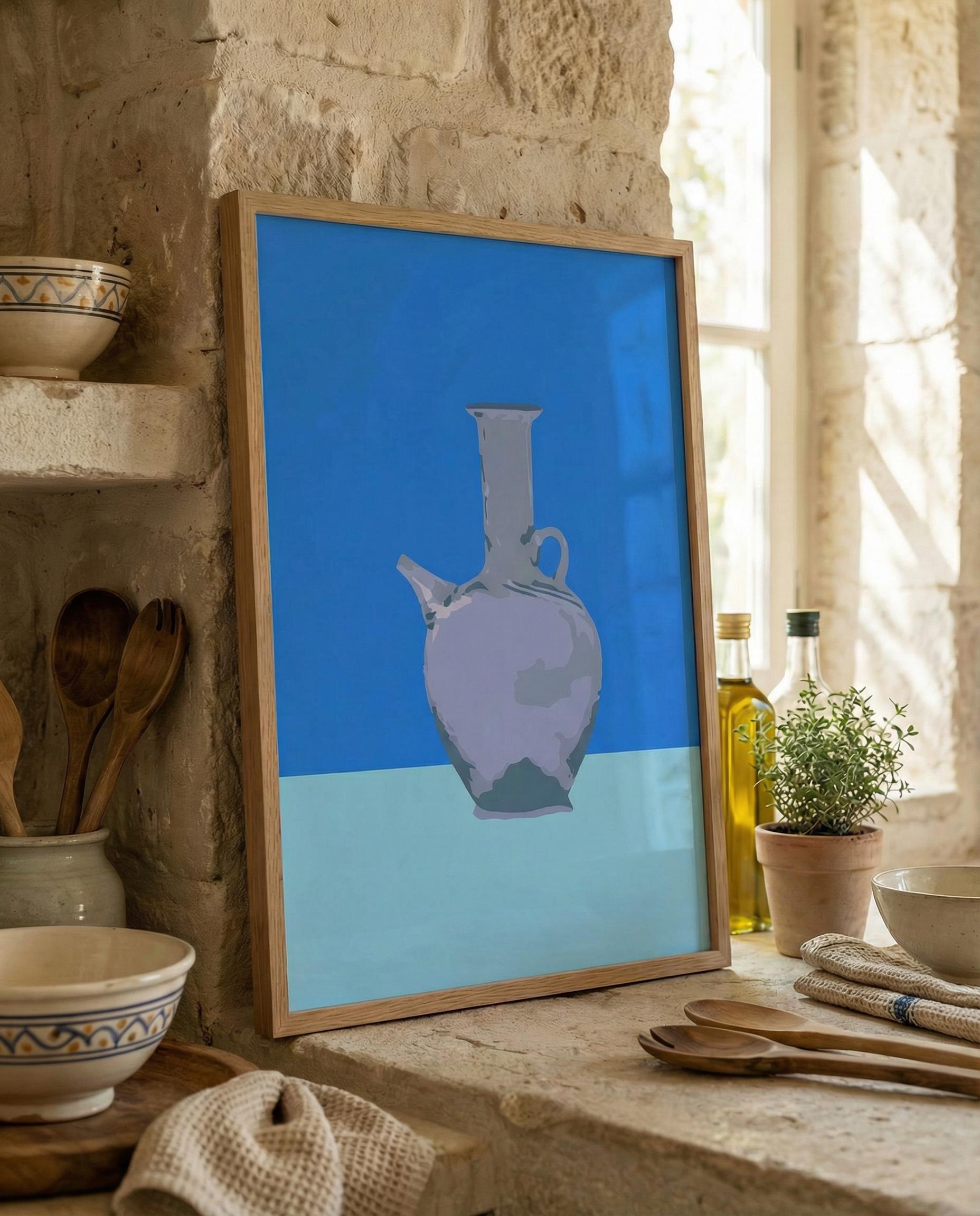 Lebanon Wall Art | Lebanese Ibriq Print