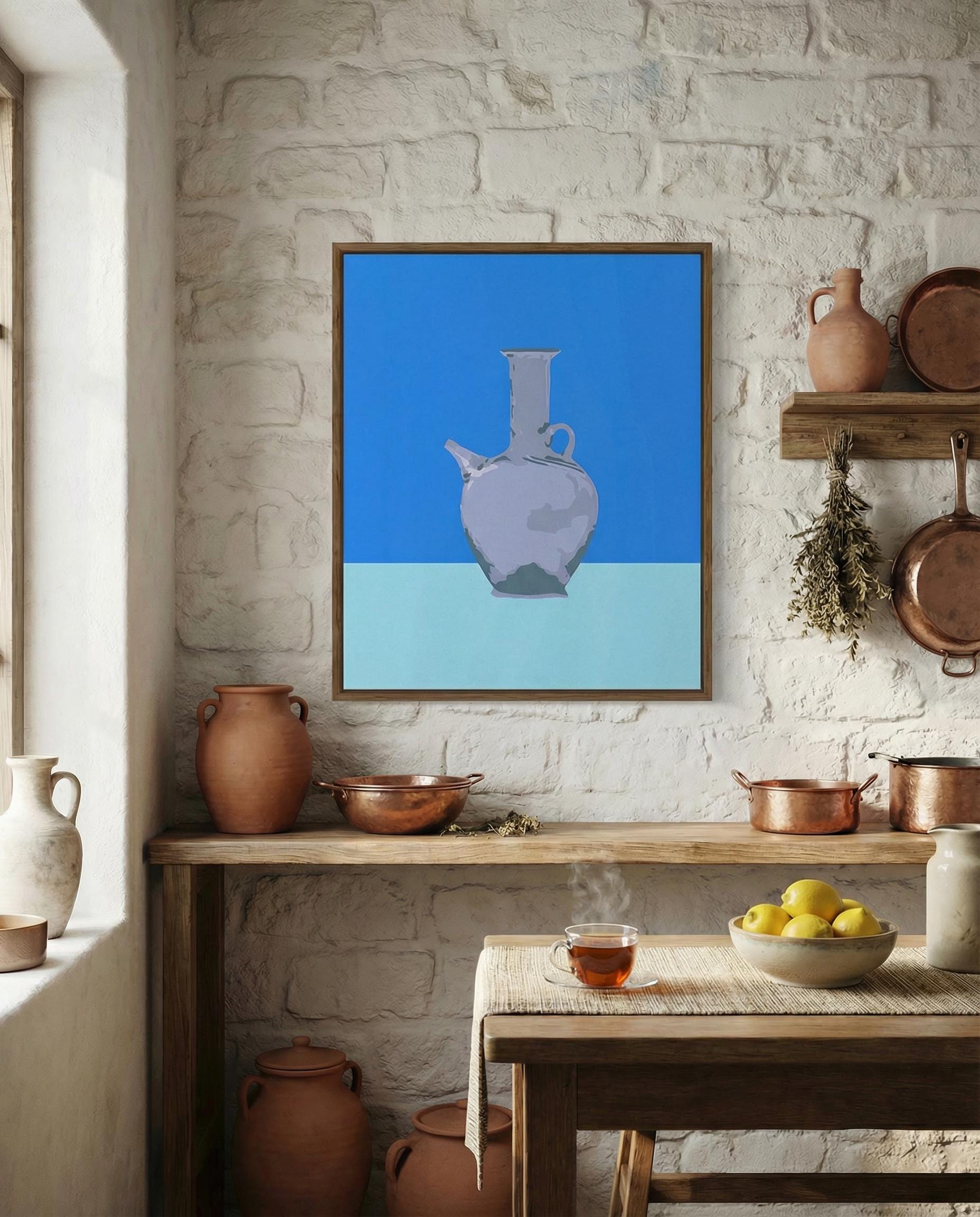 Lebanon Wall Art | Lebanese Ibriq Print