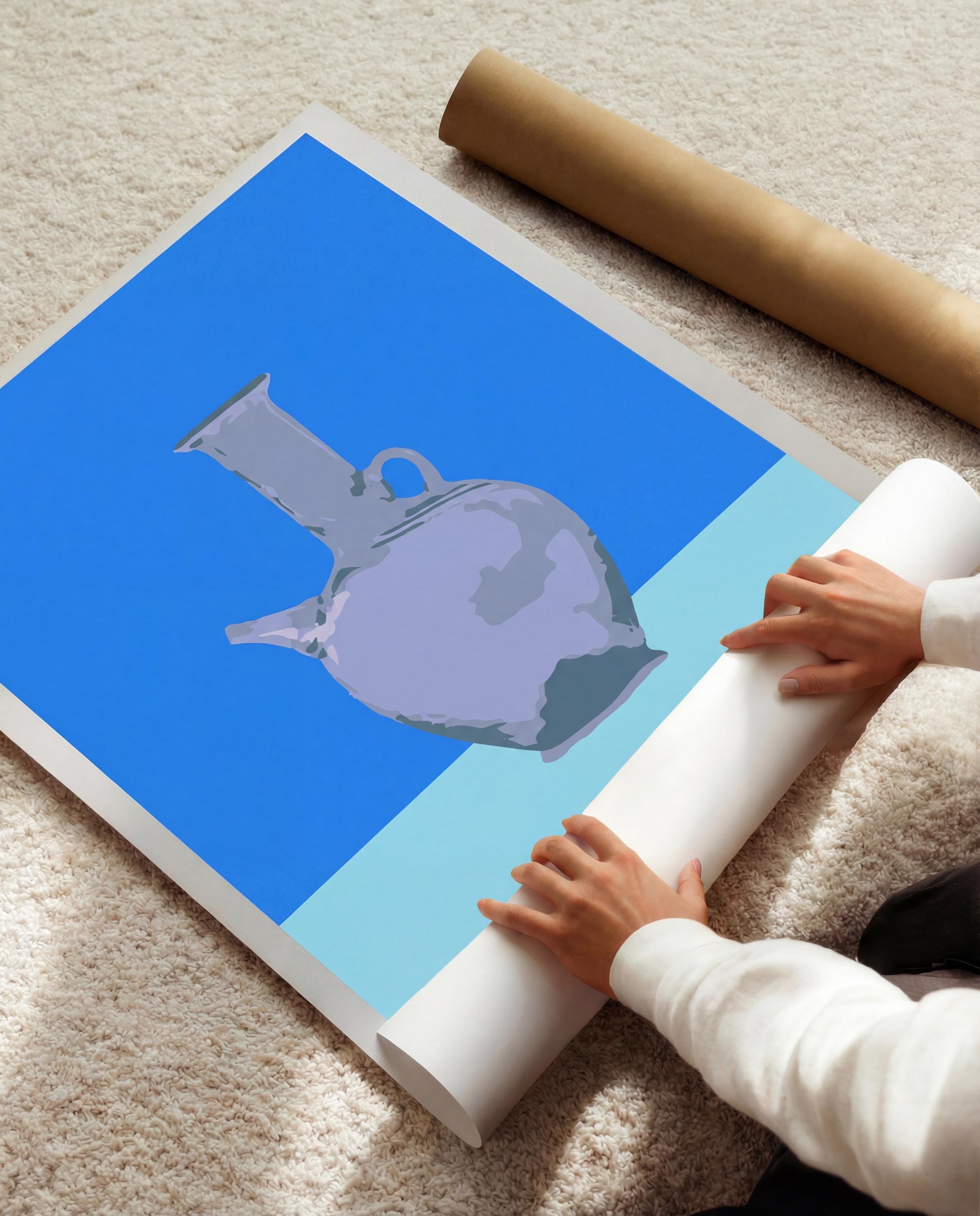 Lebanon Wall Art | Lebanese Ibriq Print